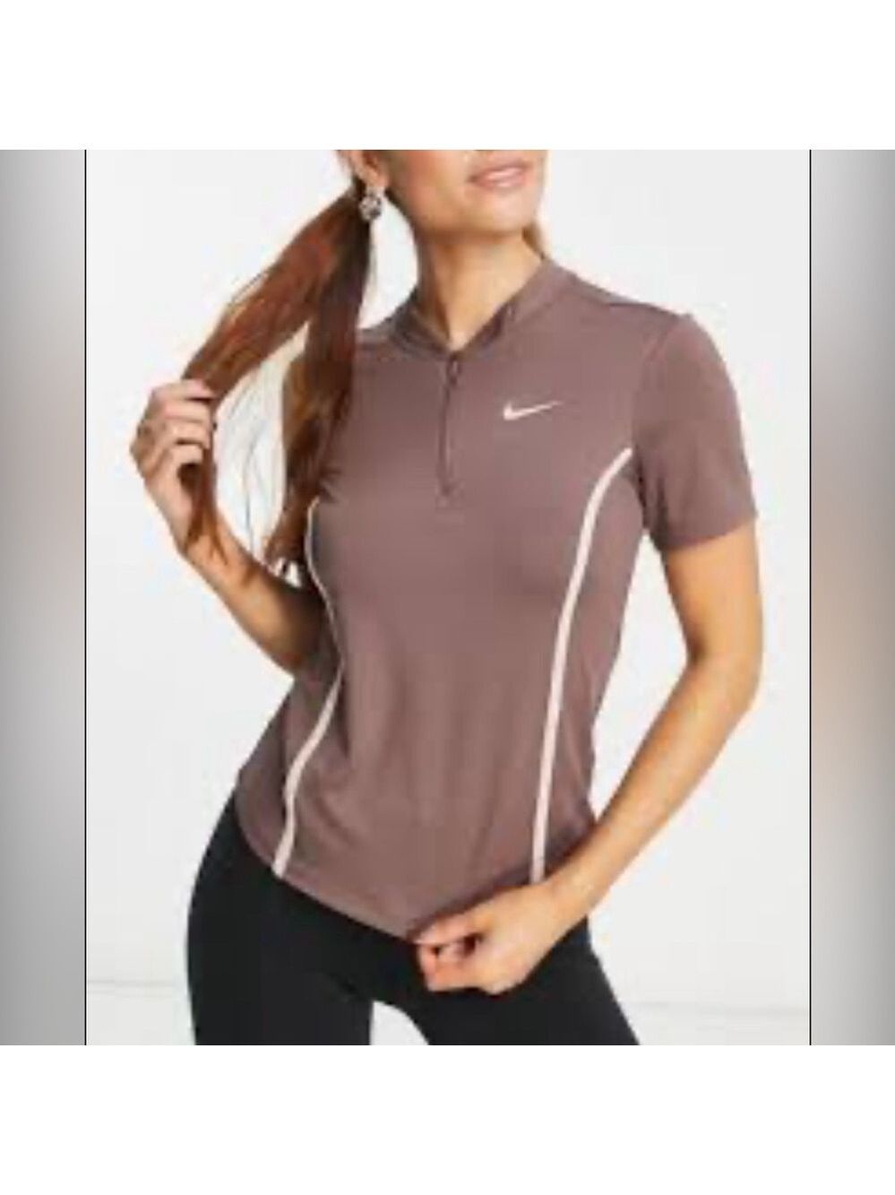 Nike Exclusive Sample With Tag  Dri Fit Air Short Sleeve Top